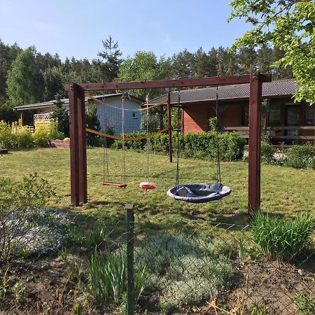 Domek Letniskowy Nad Jeziorem Wiejskim Lakie 外观 照片